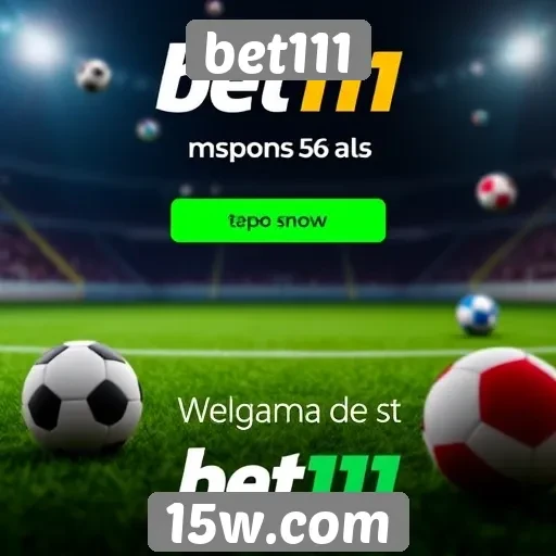Novidades e promoções atraentes da bet111